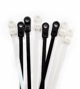 100 Pack 16 Inch Natural Heavy Duty Mount Head Cable Tie