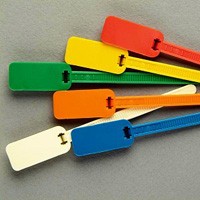 Compact Blank Flag Tie Markers-6"