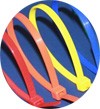 100 Pack 17" Red Standard Cable Tie Wrap