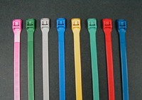 7" In-line Low Profile Cable Tie (50 lbs.)