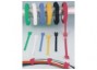 Tan Hook and Loop Velcro® Cable Ties - 25 Yard Roll (0.5 inch width)