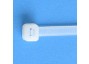 100 Pack 7" Grey Standard Cable Tie Wrap
