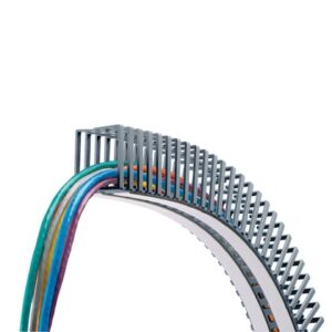 Bicycle tire with colorful sidewall stripes and metal studs for traction.