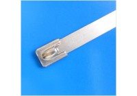 Ethernet cable connector on blue background.